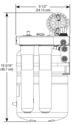 3M™ SGLP2-BL Dual Port Reverse Osmosis System - 圖片 5